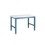 Workmaster™ Series Quick Ship Non-ESD Bench, EZE Blue, Adjustable Height, 30"D x 72"W redirect to product page